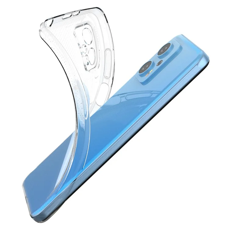 Para Xiaomi Redmi Note 11T Pro 5G / Note 11T Pro+ 5G / Poco X4 GT 5G / Redmi K50i 5G Funda de teléfono clara y ultradelgada Funda suave de TPU antigrabado