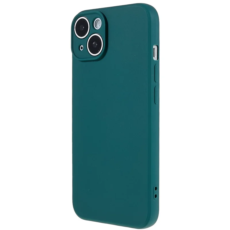 Precise Cutout Anti-Drop Case for iPhone 14 6.1 inch Protective Phone Case Shockproof TPU Phone Cover - Army Green