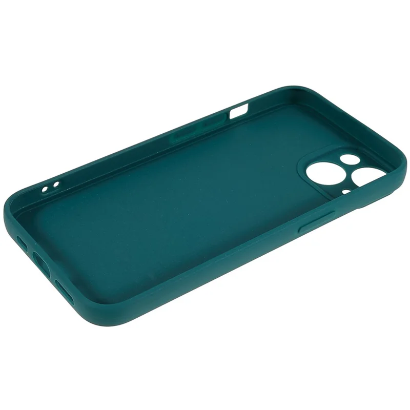 Precise Cutout Anti-Drop Case for iPhone 14 6.1 inch Protective Phone Case Shockproof TPU Phone Cover - Army Green
