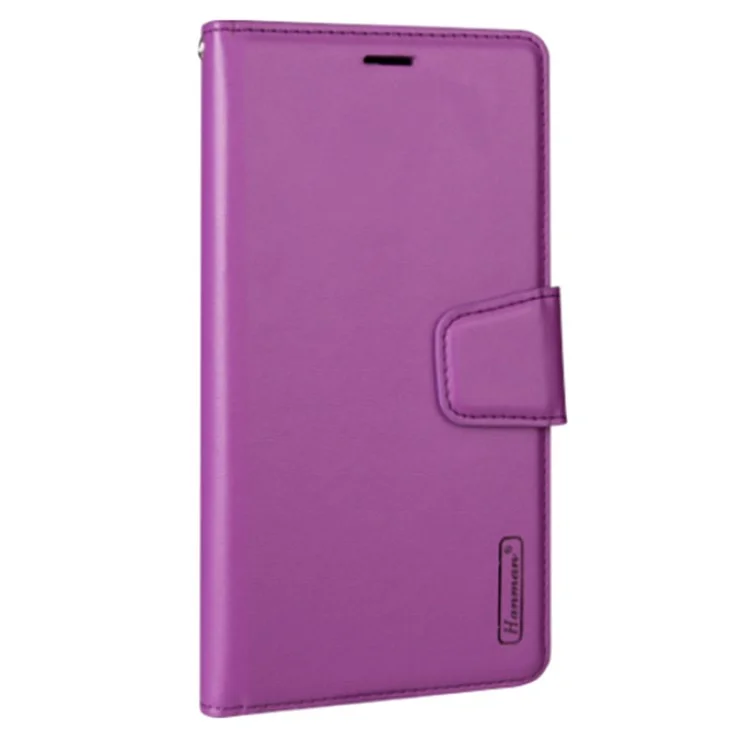Серия Hanman Mill Для Samsung Galaxy A52 4G / 5G / A52s 5G -кошелек Case Coem Leather Stand Magnetic Cover Cover Cover - Пурпурный