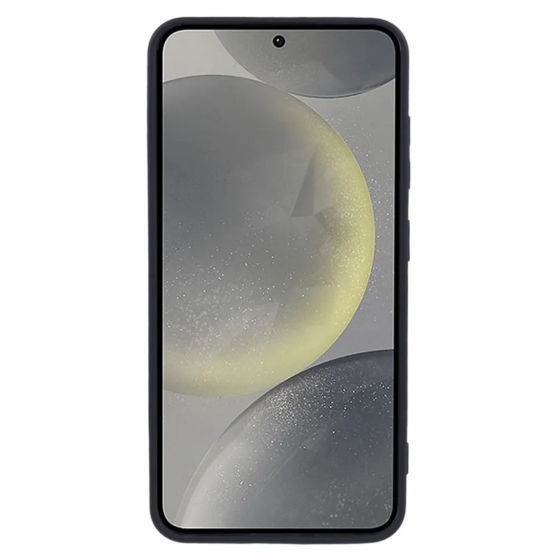 X-LEVEL For Samsung Galaxy A55 5G Case Liquid Silicone Texture Soft TPU Phone Cover - Black