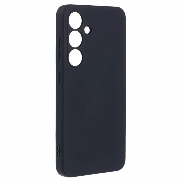 X-LEVEL For Samsung Galaxy A35 5G Mobile Phone Case Liquid Silicone Texture TPU Phone Cover - Negro