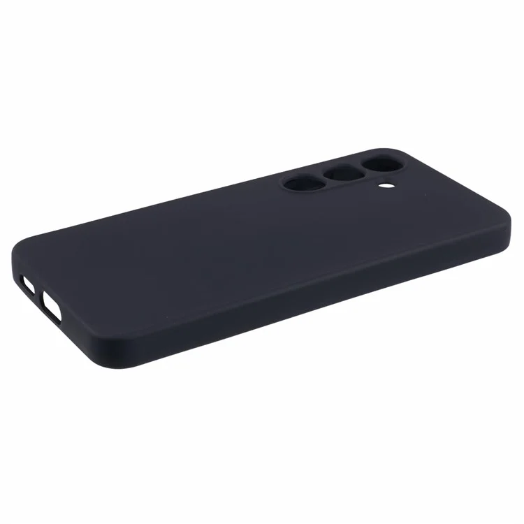 X-LEVEL For Samsung Galaxy A35 5G Mobile Phone Case Liquid Silicone Texture TPU Phone Cover - Negro