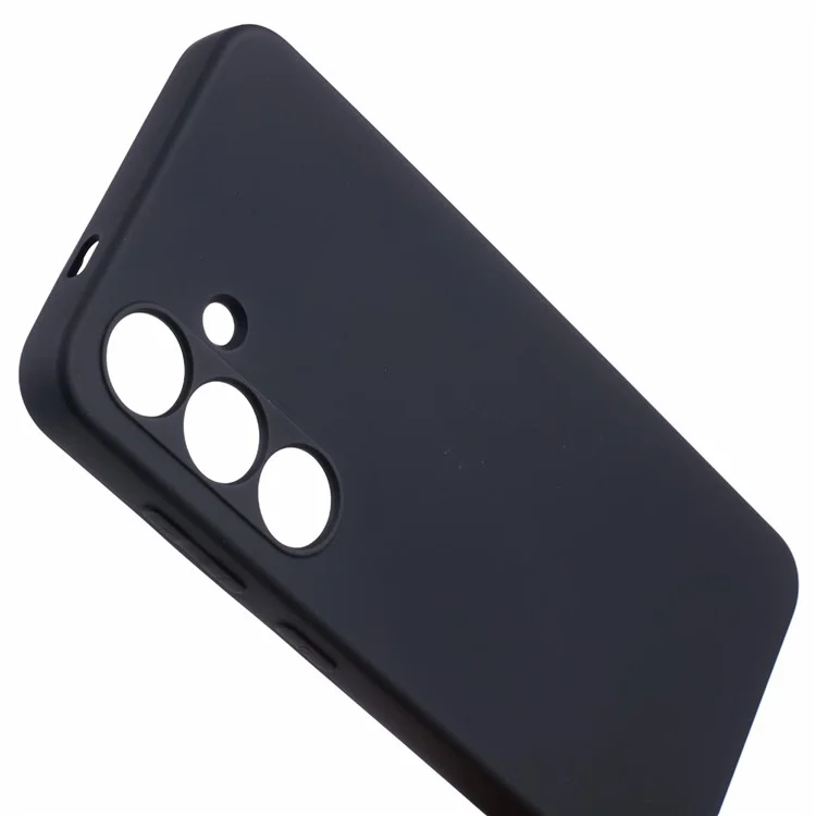 X-LEVEL For Samsung Galaxy A35 5G Mobile Phone Case Liquid Silicone Texture TPU Phone Cover - Negro
