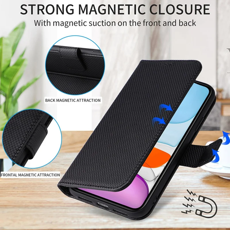 For Honor 200 Pro 5G Case Flip Wallet Diamond Texture PU Leather Phone Cover - Purple