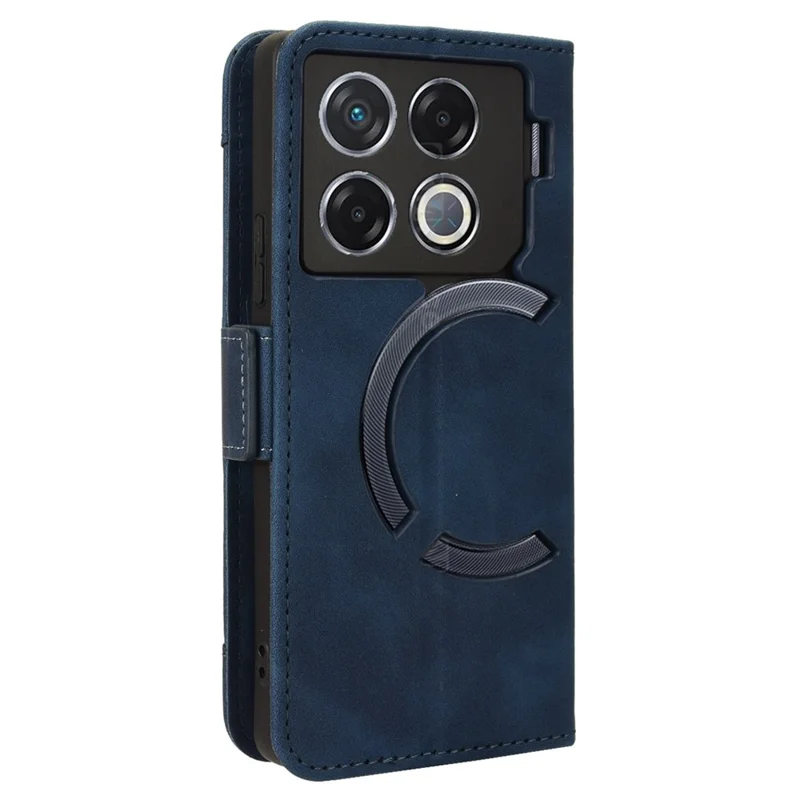 Для Infinix GT 20 Pro 5G / X6871 Чехол Несколько слотов для карт Кожаный бумажник Чехол для телефона - Синий