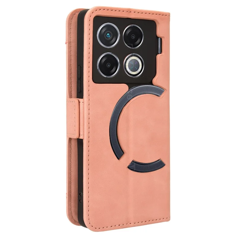 For Infinix GT 20 Pro 5G / X6871 Case Multiple Card Slots Leather Wallet Phone Cover - Pink
