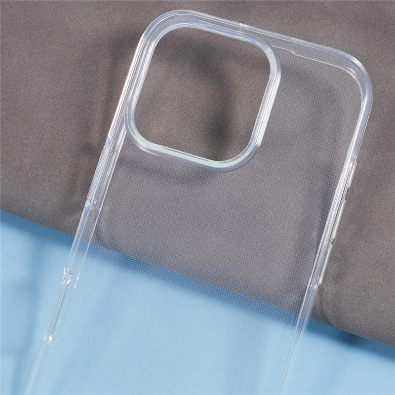 10 piezas / Juego para iPhone 16 Pro Case Clear TPU Marca de agua libre Cubierta protectora de teléfono