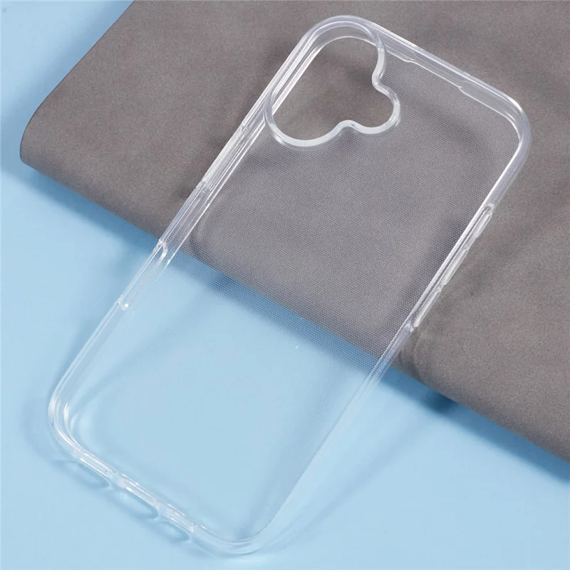 10 stk./sæt til iPhone 16 Case Clear TPU uden vandmærker, stødfast telefonbeskyttelse