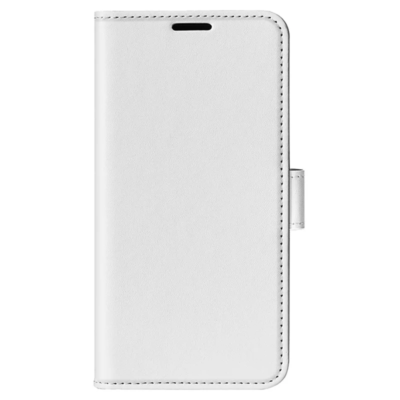 For Sony Xperia 10 VI Case Wallet Crazy Horse Texture Leather Phone Cover - White