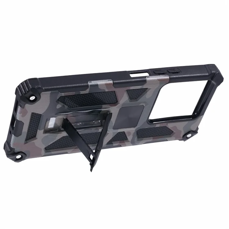 For Xiaomi Redmi Note 13 5G Case PC+TPU Camouflage Military Grade Phone Cover - Army Green