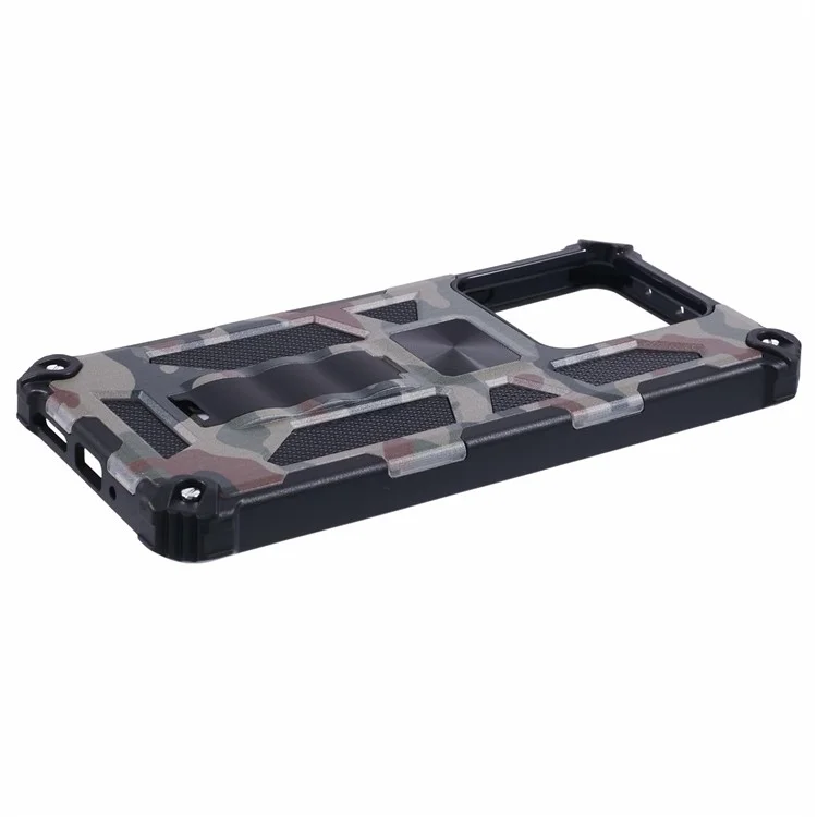 For Xiaomi Redmi Note 13 5G Case PC+TPU Camouflage Military Grade Phone Cover - Army Green