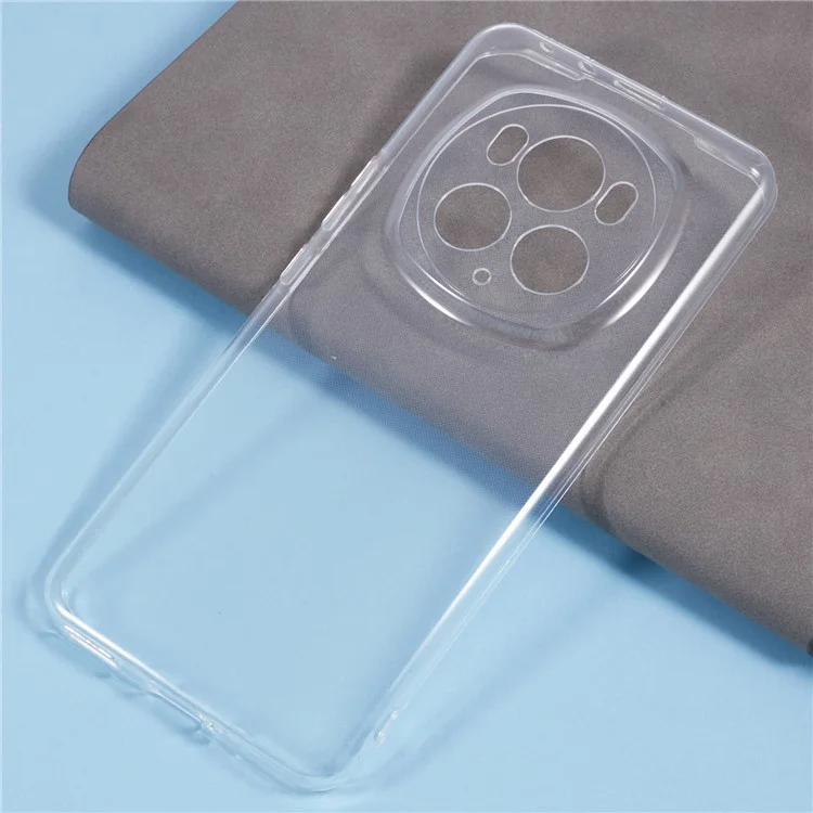 Para Honor Magic6 Pro 5G Funda Libre de Marcas de Agua Cubierta de Teléfono Claro TPU Superficie Brillante 