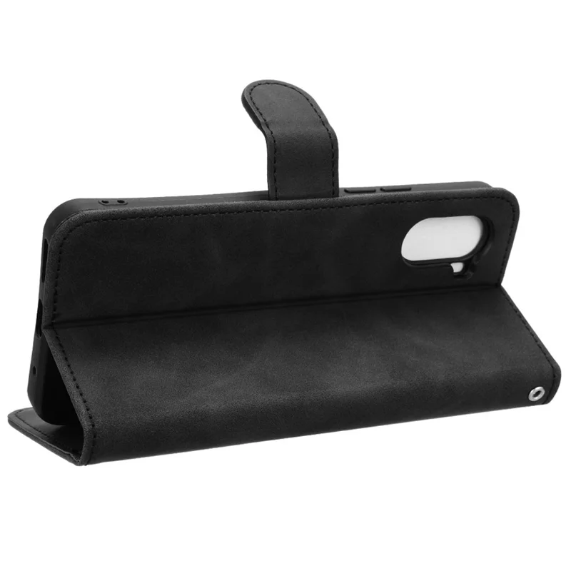 For Umidigi G3 / G3 Max / G3 Plus Case Skin-Feel Leather Phone Cover - Black