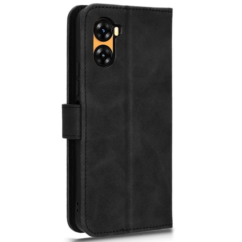 For Umidigi G3 / G3 Max / G3 Plus Case Skin-Feel Leather Phone Cover - Black