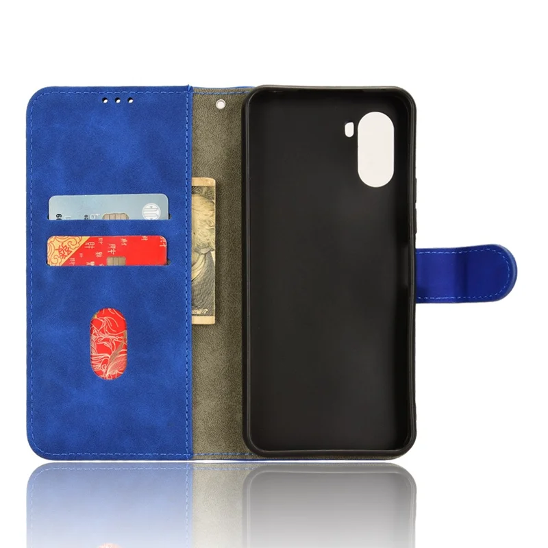 For Umidigi G3 / G3 Max / G3 Plus Case Skin-Feel Leather Phone Cover - Blue