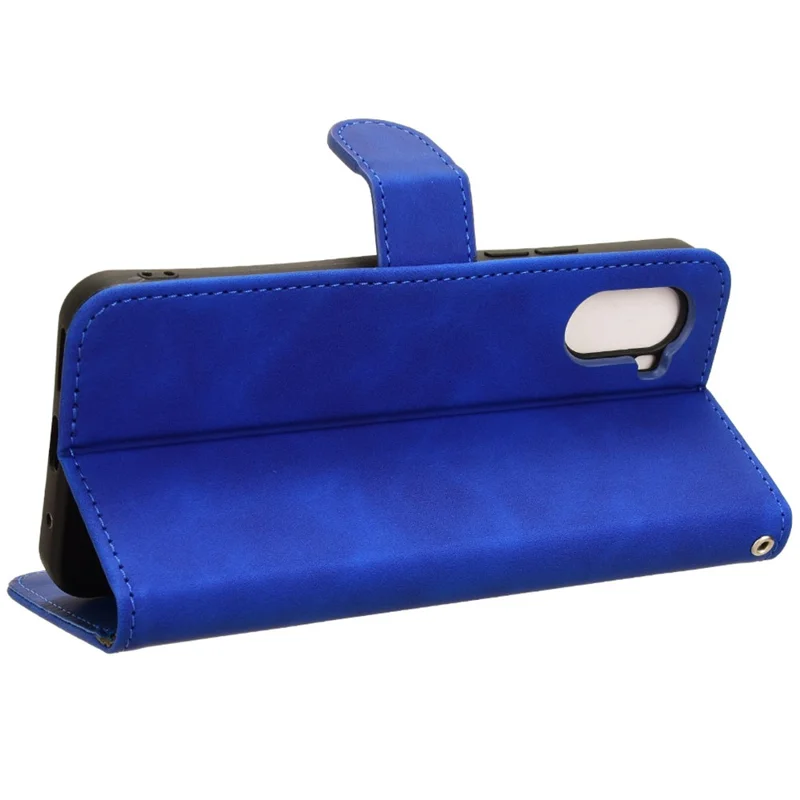 For Umidigi G3 / G3 Max / G3 Plus Case Skin-Feel Leather Phone Cover - Blue