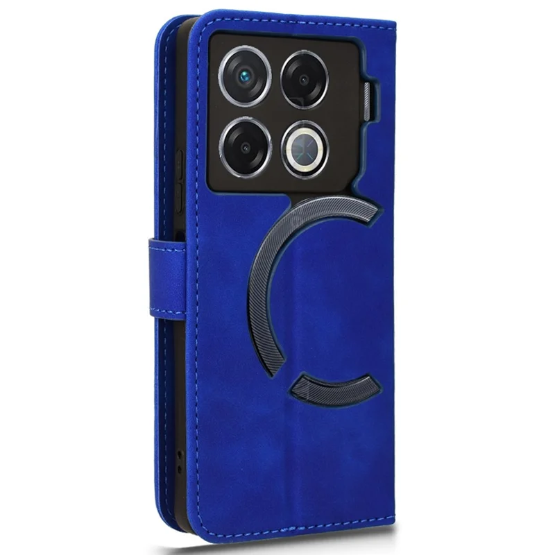 For Infinix GT 20 Pro 5G Case Skin-Feel Leather Phone Cover - Blue
