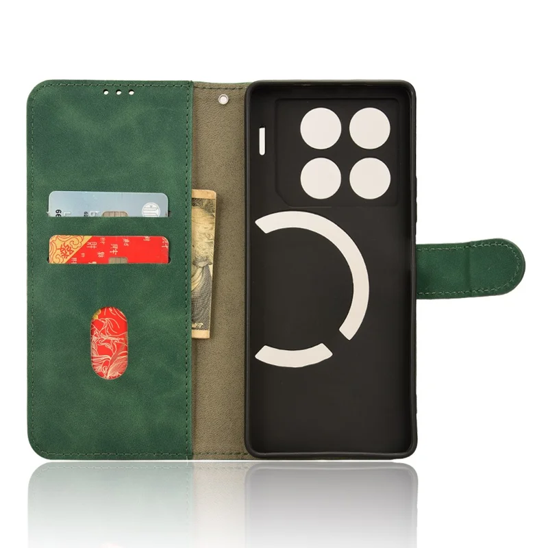 For Infinix GT 20 Pro 5G Case Skin-Feel Leather Phone Cover - Green