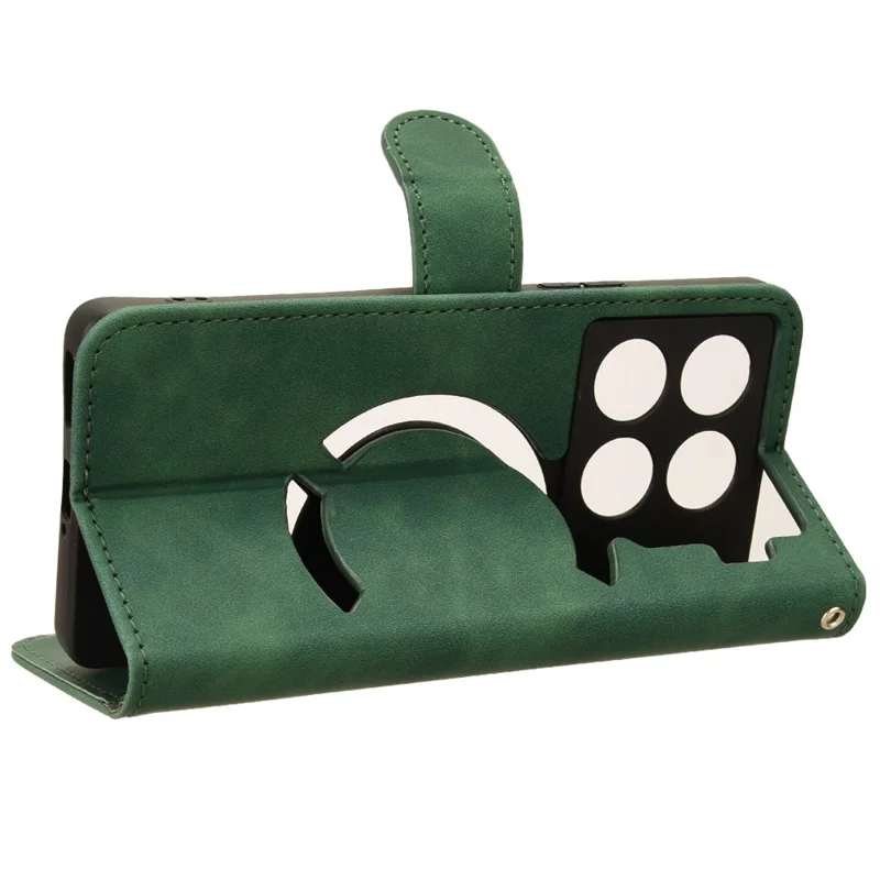 For Infinix GT 20 Pro 5G Case Skin-Feel Leather Phone Cover - Green