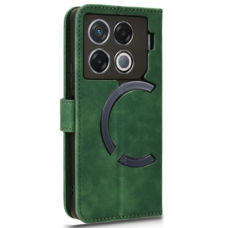For Infinix GT 20 Pro 5G Case Skin-Feel Leather Phone Cover - Green
