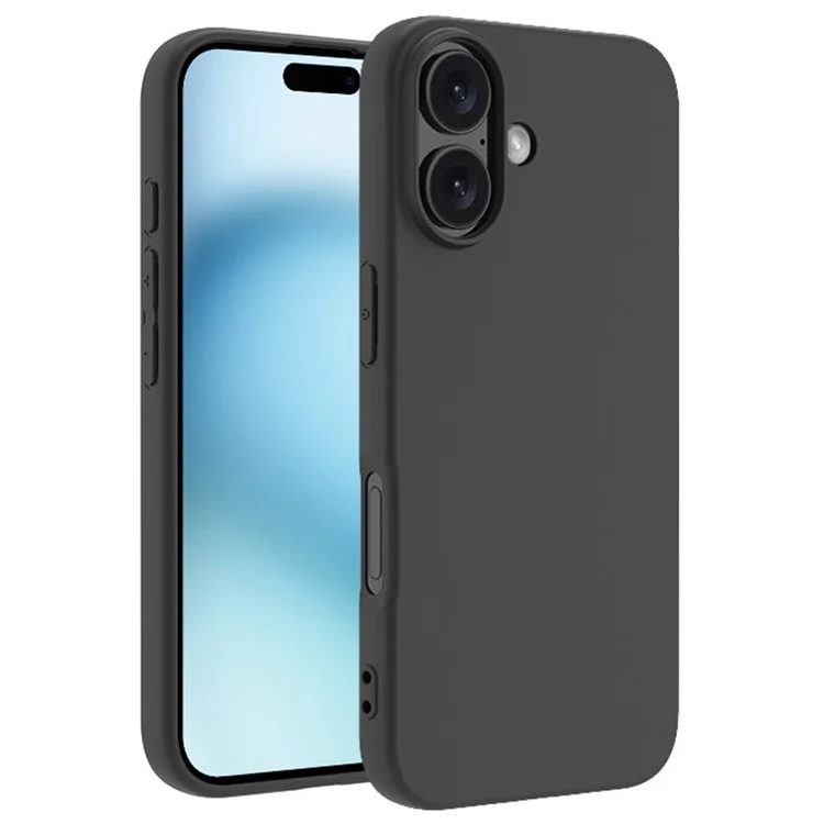 For iPhone 16 Plus TPU Case Matte Mobile Phone Protective Cover