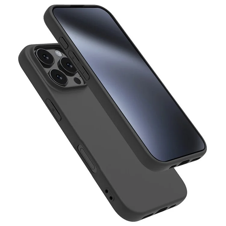 For iPhone 16 Pro Max Hülle Matte Anti-Kratzer Weiche TPU Slim Phone Cover