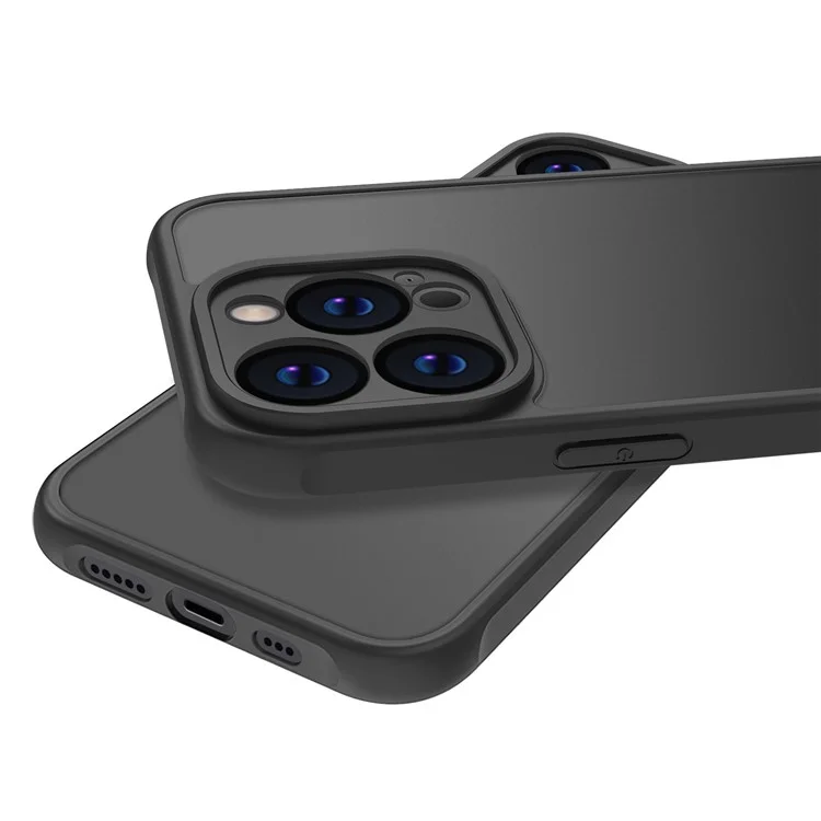 For iPhone 16 Pro Max Hülle Matte Anti-Kratzer Weiche TPU Slim Phone Cover