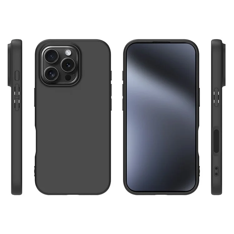 For iPhone 16 Pro Max Hülle Matte Anti-Kratzer Weiche TPU Slim Phone Cover