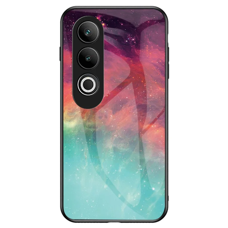 For OnePlus Nord CE4 5G Case Starry Sky Pattern Tempered Glass Phone Cover - Color Starry Sky