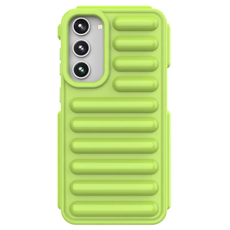 Capsule Series for Samsung Galaxy S23+ TPU Case Shockproof Ribbed Phone Cover - Green