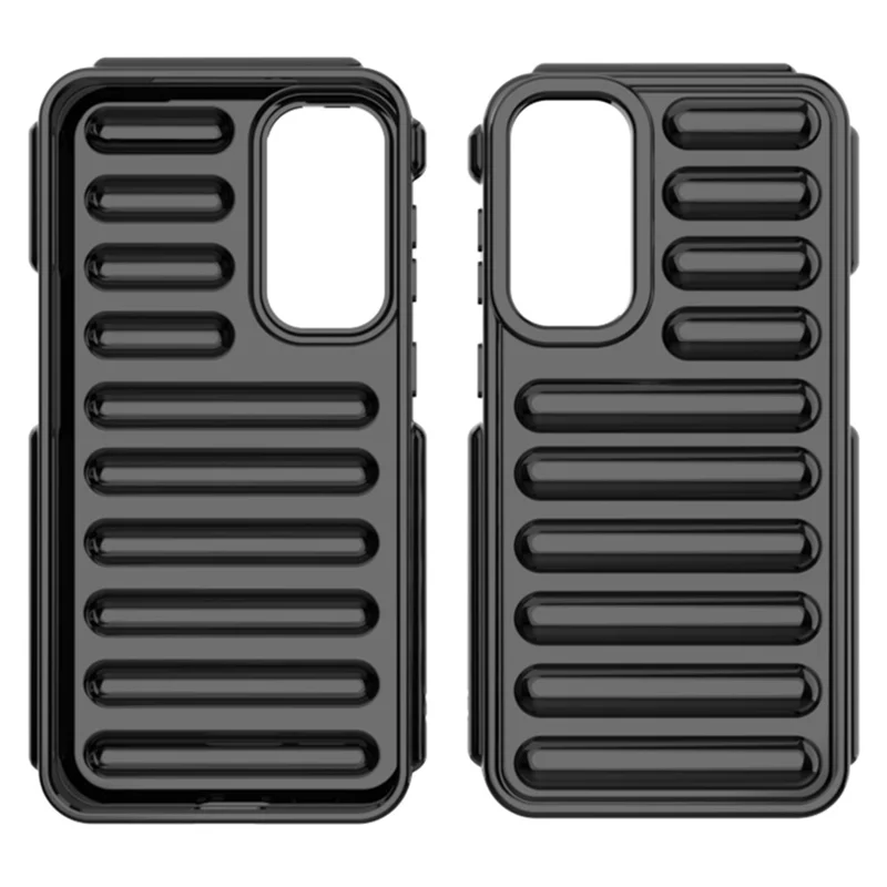 Capsule Series for Samsung Galaxy S23+ TPU Case Shockproof Ribbed Phone Cover - Green