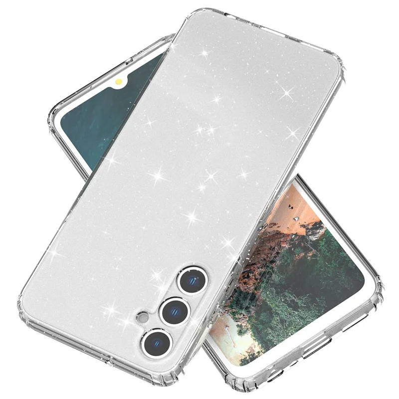 For Samsung Galaxy A05s 4G Case Bling Sparkle TPU Phone Cover - Transparent