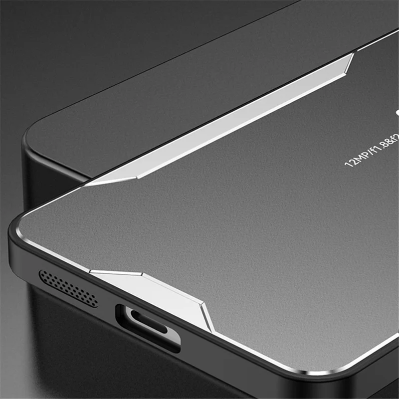 Para vivo X100s 5G Case Aluminium Alloy+TPU+PC Protective Phone Cover - Ouro