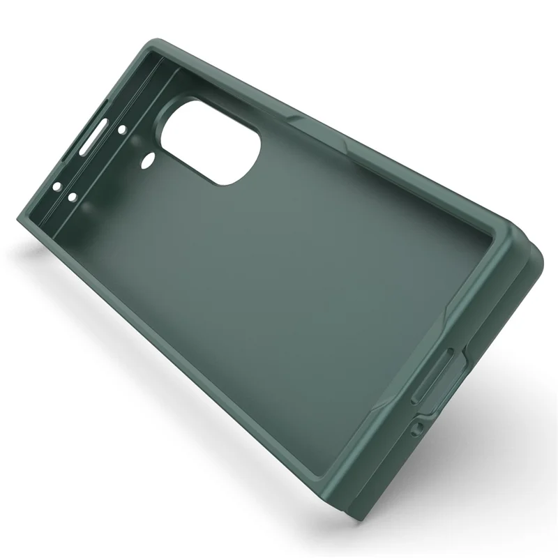 For Samsung Galaxy Z Fold6 5G Case Rugged Hard PC Folding Phone Cover - Grøn