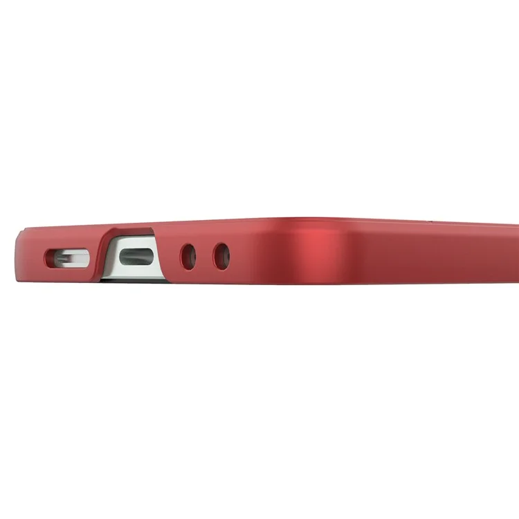 Para Samsung Galaxy Z Flip6 5G Funda Carcasa Resistente PC Duro Trasera - Rojo