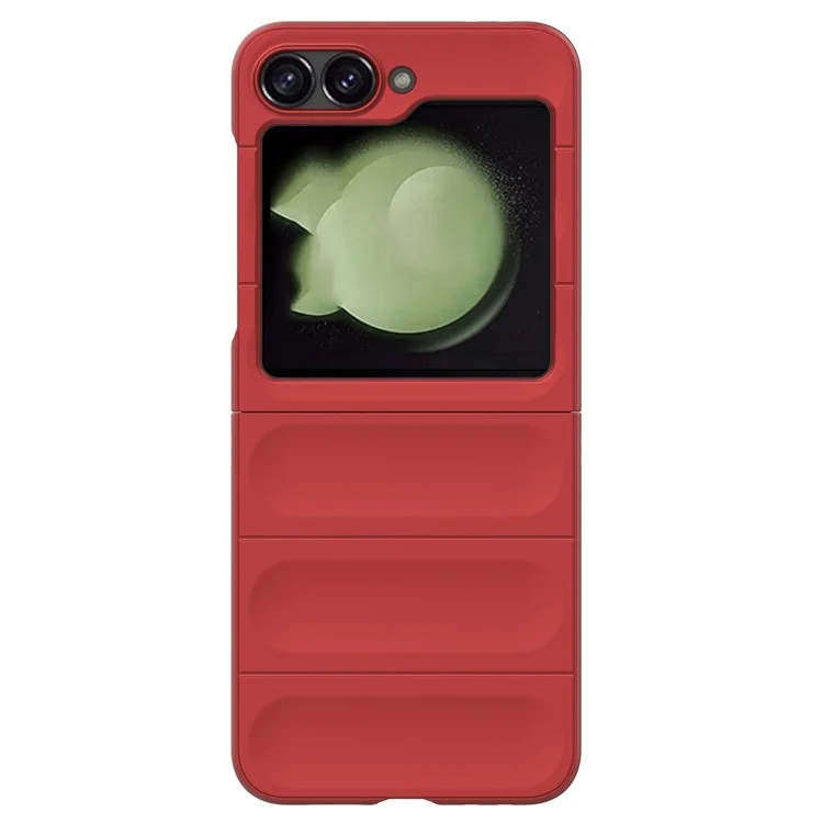 Para Samsung Galaxy Z Flip6 5G Funda Carcasa Resistente PC Duro Trasera - Rojo