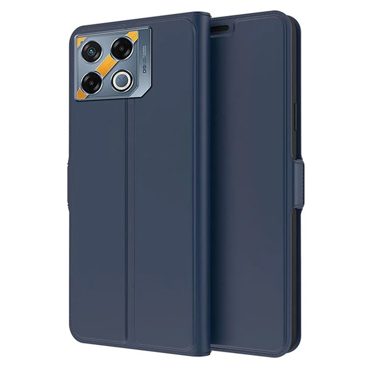 For Infinix GT 20 Pro 5G Case PU Leather Flip Protective Phone Cover Card Slots Holder - Blue