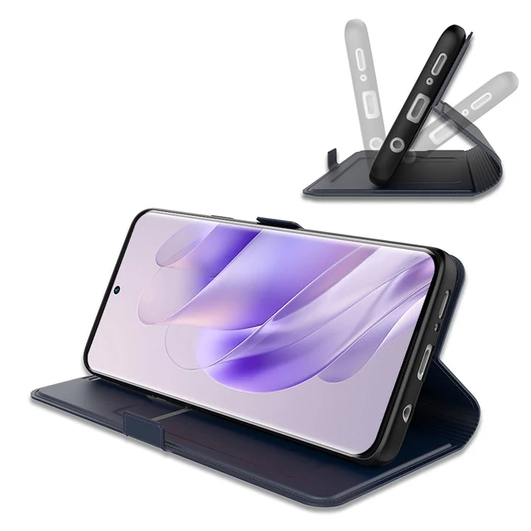 For Infinix GT 20 Pro 5G Case PU Leather Flip Protective Phone Cover Card Slots Holder - Blue
