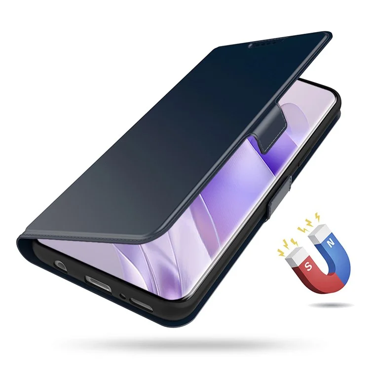 For Infinix GT 20 Pro 5G Case PU Leather Flip Protective Phone Cover Card Slots Holder - Blue