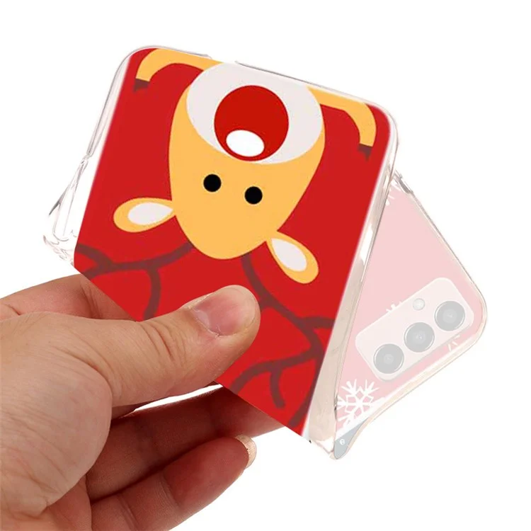 Für Xiaomi Redmi Note 13 Pro+ 5G-Hülle Soft TPU-Handyhülle Fröhliche Weihnachten - Strumpf