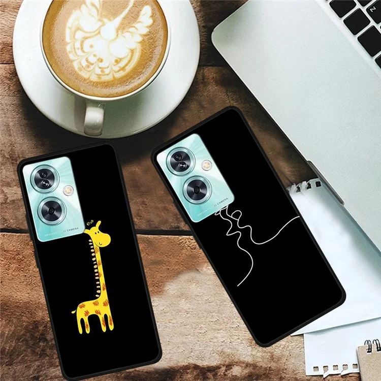 For OnePlus Nord N30 SE 5G Case Pattern Design Slim TPU Phone Cover - Snowman