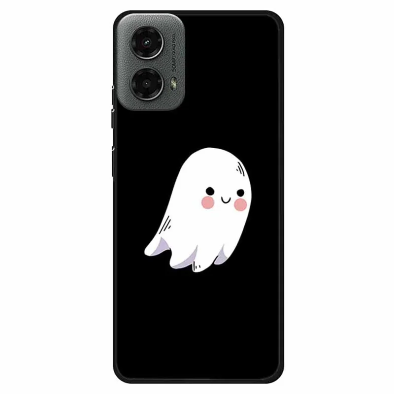 For Motorola Moto G 5G (2024) Case Aesthetic Pattern TPU Shockproof Phone Cover - Ghost