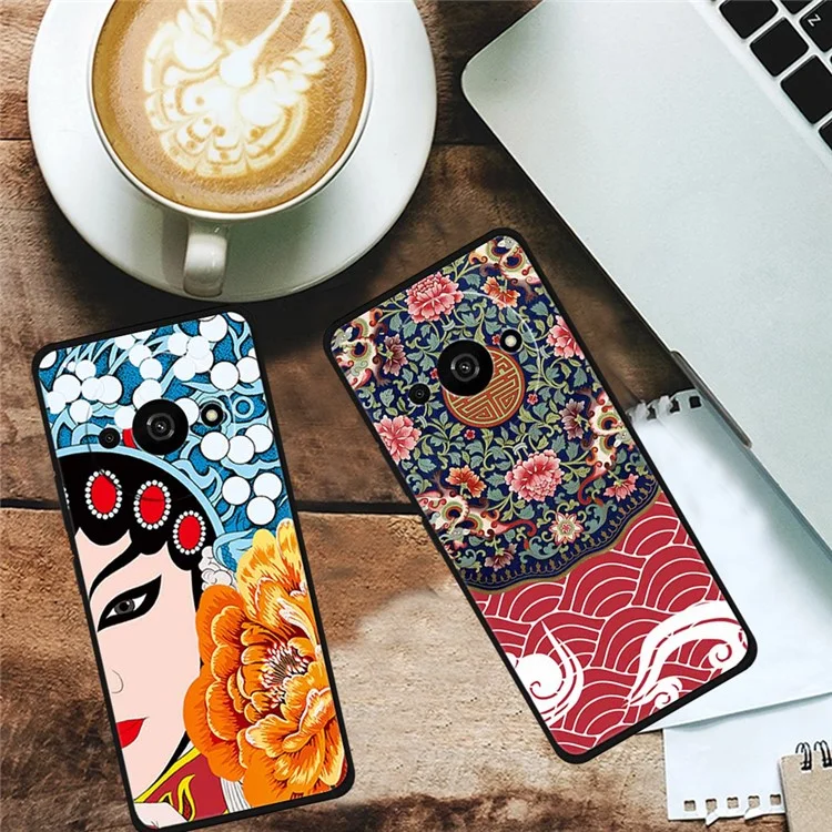 For Xiaomi Redmi A3 / Poco C61 4G Case Unique Pattern Design Soft TPU Phone Cover - Soaring Skyward