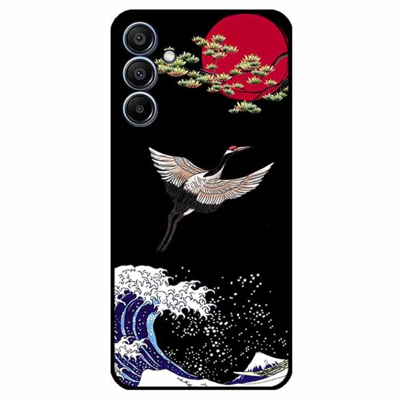 For Samsung Galaxy F15 5G / M15 5G Case Ethnic Pattern Printing TPU Soft Phone Cover - Soaring High Into The Skies