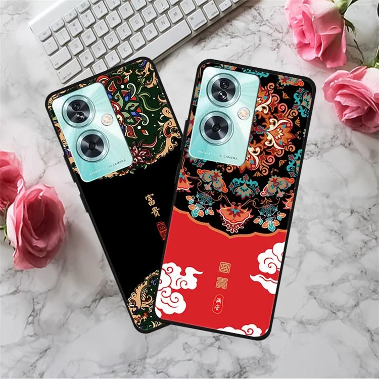 For OnePlus Nord N30 SE 5G Case Pattern TPU Phone Cover Anti-Scratch Protective - Four Cranes in Flight