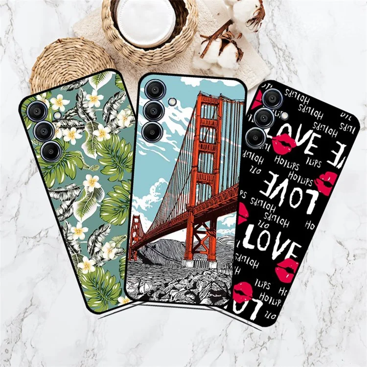 For Samsung Galaxy F15 5G / M15 5G Case Trendy Design TPU Phone Cover -  Splendid Butterfly