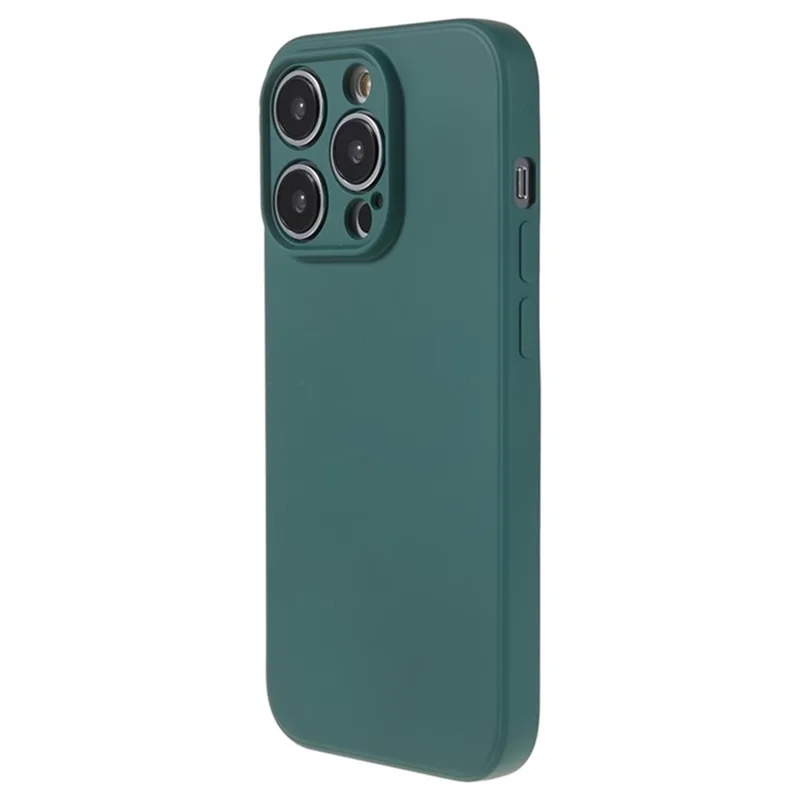 WANLONFENG RB1 Series For iPhone 14 Pro Max Case TPU Phone Cover with Front Screen Film - Army Green