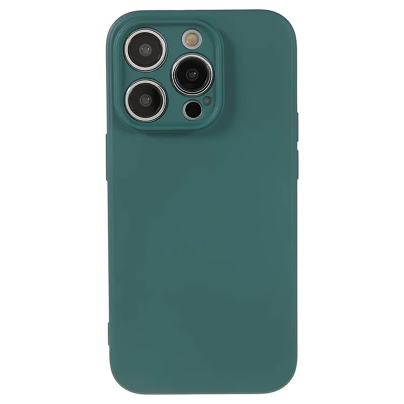 WANLONFENG RB1 Series For iPhone 14 Pro Max Case TPU Phone Cover with Front Screen Film - Army Green