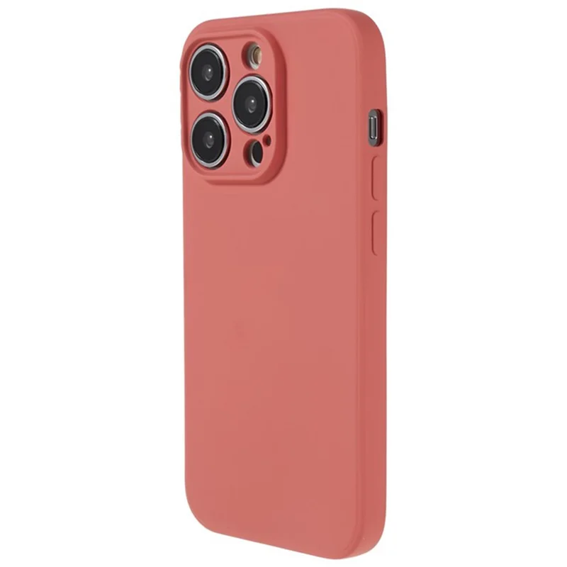 WANLONFENG RB1 Series For iPhone 14 Pro Slim Case Soft TPU Phone Case with Screen Film, Lanyard - Hawthorn Red